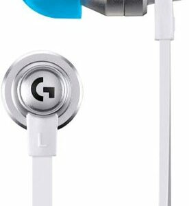 Logitech - G333 VR Wired In-Ear Gaming Headphones for Meta Quest 2 - White/Silver/Blue