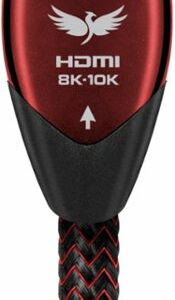 AudioQuest - FireBird 5' 4K-8K-10K 48Gbps HDMI Cable - Red/Black