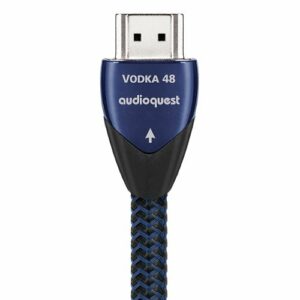 AudioQuest - Vodka 5' 4K-8K-10K 48Gbps HDMI Cable - Blue/Black