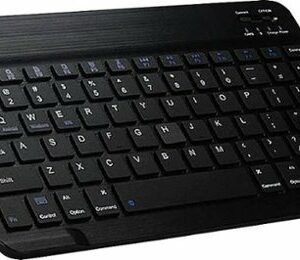 SaharaCase - Wireless Bluetooth Keyboard for Most Tablets and Computers - Black