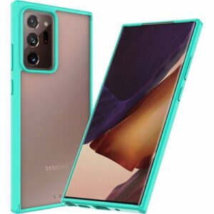 SaharaCase - Hard Shell Series Case for Samsung Galaxy Note20 Ultra 5G - Teal/Clear