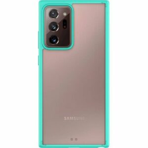 SaharaCase - Hard Shell Series Case for Samsung Galaxy Note20 Ultra 5G - Teal/Clear