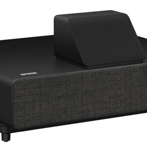 Epson - EpiqVision™ Ultra LS500  4K via Upscaling PRO-UHD Short Throw Laser Projector, 4000 lumens, HDR, Android TV, Sports - Black