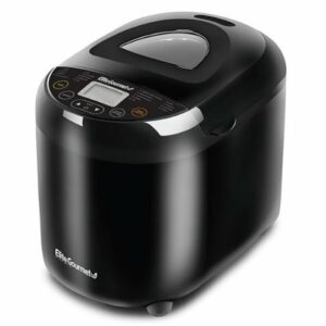 Elite Gourmet - 2lb Programmable Bread Machine Maker - Black