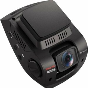 Rexing - V1P Plus 4K UHD Front and Rear Dash Cam with Wi-Fi - Black