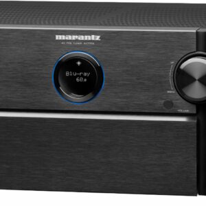 Marantz - AV7706 Surround Pre-Amplifier - 11.2 Channel, Advanced 8K Upscaling, IMAX Enhanced, Auro-3D, Amazon Alexa Compatible - Black