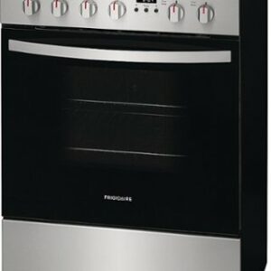 Frigidaire - 1.9 Cu. Ft. Freestanding Electric Smoothtop Range - Stainless Steel