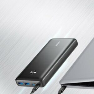 Anker - PowerCore III Elite 25600 mah 87W USB-C PD Portable Charger - Black