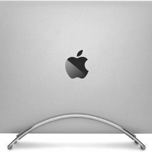 Twelve South - 16" BookArc Vertical Desktop Stand for MacBook - Silver