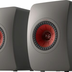 KEF - LS50META Bookshelf Speakers Pair - Titanium