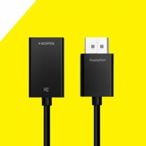 Best Buy essentials™ - DisplayPort to HDMI Adapter - Black