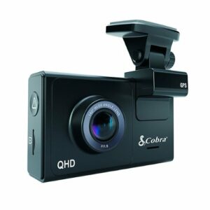 Cobra - SC 200 Configurable Smart Dash Cam with Optional Accessory Cameras - Black