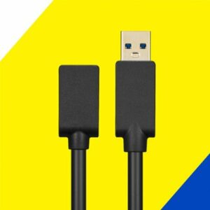 Best Buy essentials™ - 10' USB-A 3.0 Male to Female Extension Cable - Black