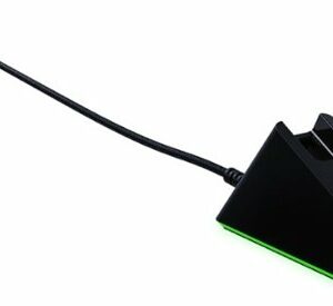 Mouse Dock Chroma: Wireless Charging Dock with Razer Chroma RGB - Black