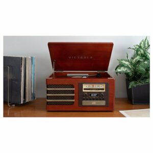 Victrola - Ellington Bluetooth Record Player - Mahogany