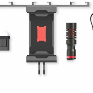 Sunpak - Vlogging Kit with Cardioid Microphone and LED Video Light for Smartphones