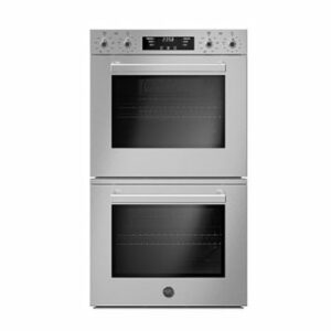 Bertazzoni - 30" Built-In Double Electric Convection Wall Oven Self-Clean - Stainless Steel