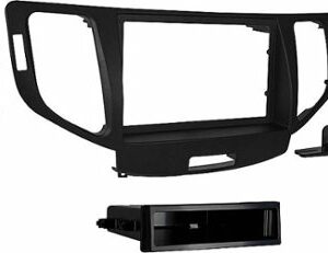 Metra - Dash Kit for Select 2009-2014 Acura TSX DIN - Charcoal Gray