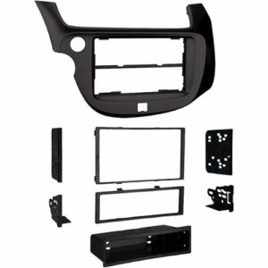 Metra - Dash Kit for Select 2009-2013 Honda Fit DIN - Black