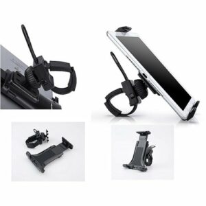 AboveTEK - Gym Bike Handlebar Phone/Tablet Holder - Black