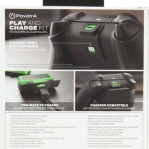 PowerA - Play & Charge Kit for Xbox Series X|S and Xbox One - Green