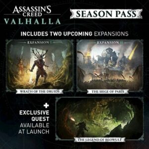 Assassin's Creed Valhalla Season Pass - Xbox One, Xbox Series S, Xbox Series X [Digital]