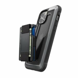 Raptic - Shield Wallet for iPhone 12 Pro Max - Black