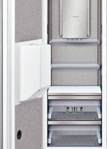 Thermador - Freedom Collection 11.2 Cu. Ft. Frost-Free Smart Upright Freezer with External Ice and Water Dispenser, Left Hinge - Custom Panel Ready