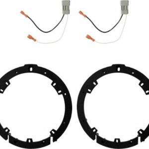 Metra - Speaker Mount Kit for Select 2006-2020 Honda Vehicles - Black