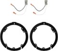 Metra - Speaker Mount Kit for Select 2006-2020 Honda Vehicles - Black