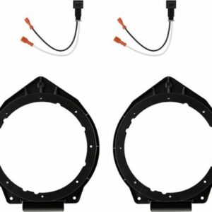 Metra - Speaker Mount Kit for Select 2007-2014 GM Vehicles - Black