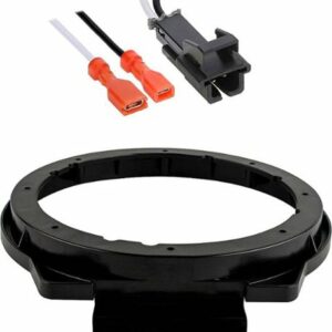 Metra - Speaker Mount Kit for Select 2007-2014 GM Vehicles - Black