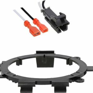 Metra - Speaker Mount Kit for Select 1995-2014 GM Vehicles - Black