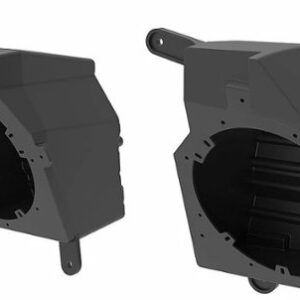 Metra - Speaker Pods for Select Jeep Wrangler Vehicles - Black