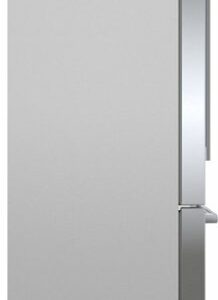 Bosch - 500 Series 21 Cu. Ft. French Door Counter-Depth Smart Refrigerator with External Water and Ice Maker - Stainless Steel