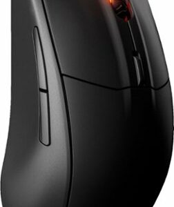 SteelSeries - Rival 3 Lightweight Wireless Optical Gaming Mouse with Brilliant Prism RGB Lighting - Black