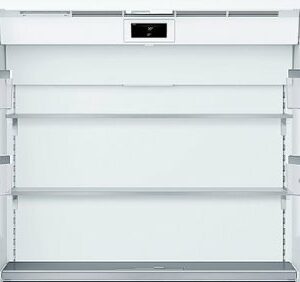 Bosch - Benchmark Series 19.4 Cu. Ft. French Door Built-In Smart Refrigerator - Stainless Steel