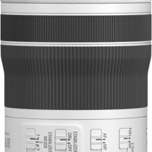 Canon - RF70-200mm F4 L IS USM Telephoto Zoom Lens for EOS R-Series Cameras - White