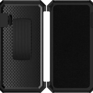 SaharaCase - Military Kickstand Series Carrying Case for Apple iPhone 12 and 12 Pro - Black