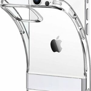 SaharaCase - AirBoost Shield Carryin g Case for Apple iPhone 12 and 12 Pro - Clear