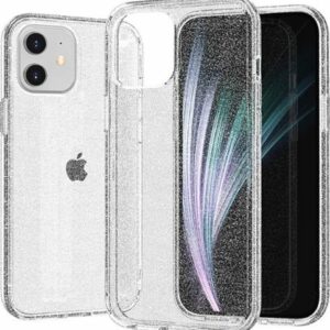 SaharaCase - Sparkle Series Hard Shell Case for Apple iPhone 12 mini - Clear