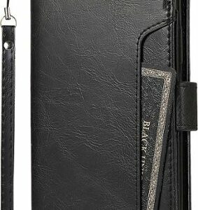 SaharaCase - Folio Wallet Case for Apple iPhone 12 mini - Black