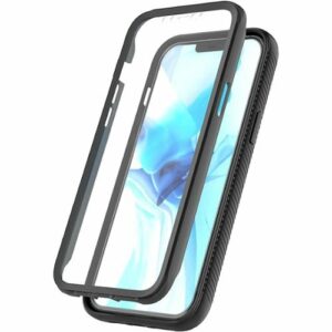 SaharaCase - Grip Series Carrying Case for Apple iPhone 12 Pro Max - Black