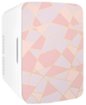 Cooluli - Infinity 10 Liter Thermo-Electric Cooler/Warmer Mini Fridge - Fractal Pink