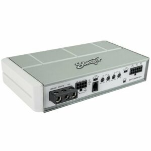 Stinger - Micro 4-Channel 700W Marine and Powersports Amplifier - Silver