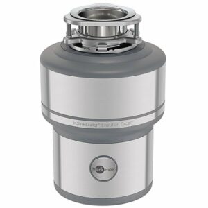 InSinkerator - Evolution Excel Lift and Latch Quiet Series 1HP Continuous Feed Garbage Disposal Cordless - Silver