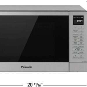 Panasonic - 1.1 Cu.Ft 1000 Watt GN68KS 2-in-1 Inverter Microwave Oven with FlashXpress Broiler - Stainless Steel