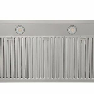 Thor Kitchen - 36"Convertible Professional Wall Mounted Range Hood - Stainless Steel