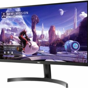 LG - Geek Squad Certified Refurbished 27" IPS LED QHD FreeSync Monitor with HDR - Black