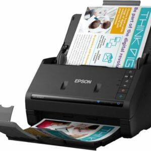 Epson - WorkForce ES-500W II Wireless Duplex Desktop Document Scanner - Black